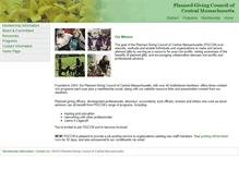 Tablet Screenshot of plannedgivingcma.org